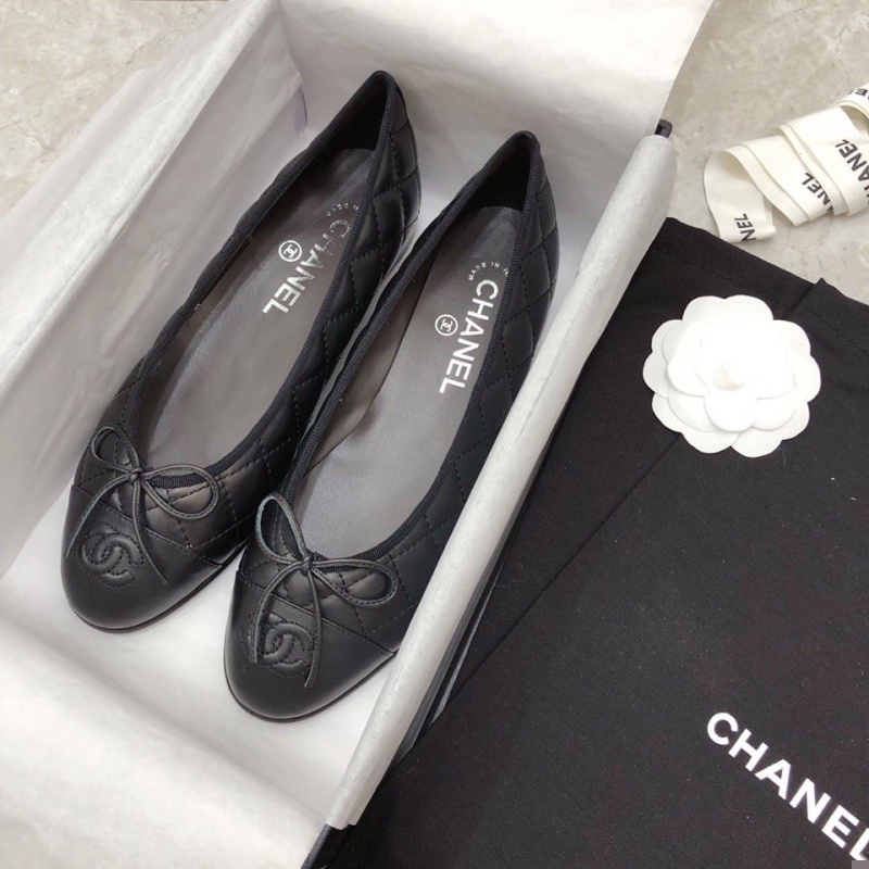 Ch*el flat shoes